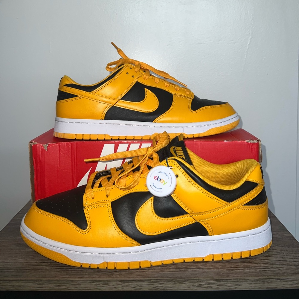 Nike Dunk Low Retro Goldenrod Sneakers Excellent Condition